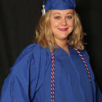 picture of student in cap and gown